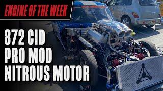 Dave Schroeder's 872 cid Pro Mod Nitrous Engine