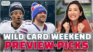 Wild Card Weekend Preview + Picks! | The Mina Kimes Show featuring Lenny