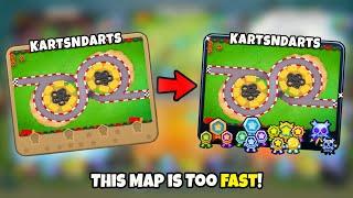 How Fast Can You Black Border KartsNDarts in BTD6?