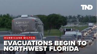 Evacuees head to Northwest Florida to wait out dangerous Hurricane Milton