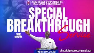 SPECIAL BREAKTHROUGH SERVICE | 22ND SEPTEMBER, 2024