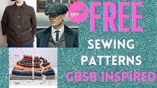 Great British Sewing Bee Inspired Mens Free Patterns || Frugal Friday