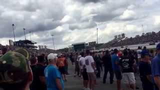 NHRA Gatornationals 2015 Top Fuel Crash (Larry Dixon)