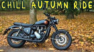 Chill Autumn Ride! | Last ride on the BSA Goldstar!