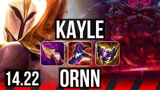 KAYLE vs ORNN (TOP) | KR Grandmaster | 14.22