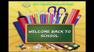 Back to School (Sep 2020) | DPS-Modern Indian School