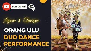 Breaking News!! Orang Ulu Duo Dance Performance (Male & Female Single) #KabunKawa' #BorneoCulture