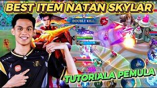 GAMEPLAY NATAN SKYLAR TERBARU  2024 | MLBB NATAN TOP 1 GlOBAL BEST BUILD ITEM NATAN | MOBILE LEGENDS