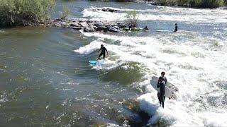 US: River surfing takes off in landlocked Montana town | AFP