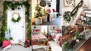 +100 FARMHOUSE CHRISTMAS DECOR IDEAS - RUSTIC CHRISTMAS DECORATION IDEAS 2024 - CHRISTMAS DIY 2024