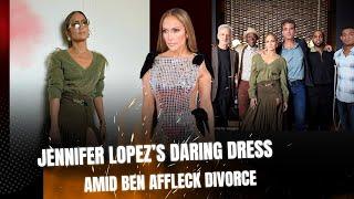 Jennifer Lopez’s Daring Dress: The Bold Fashion Statement That Almost Didn’t Happen!