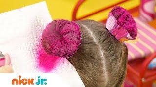 How to Create a Cupcake Updo Tutorial   | Sunny Day’s Style Files | Nick Jr.