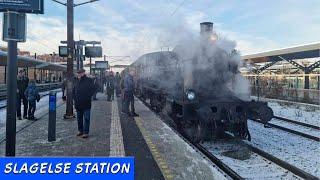 Tog trafik på Slagelse station: Veterantog, Gumminæse