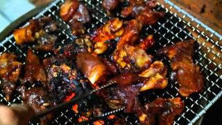 진주시 하대동 맛집 제주도 매운아강발 구이  (신탐라아강발 )