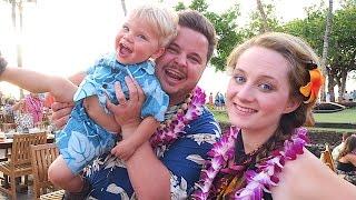 TODDLER'S FIRST HAWAIIAN LUAU!