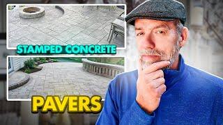 Stamped Concrete VS Pavers | What’s the Best Option for you?