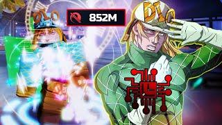 Buffed Glitched Godly Dio Overheaven Showcase in Anime Last Stand Roblox  Shiny Diego Max Tree