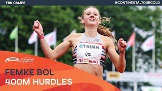 Femke Bol wins in Hengelo | FBK Games Continental Tour Gold