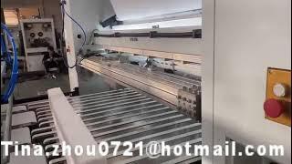 interfold napkin line-Facial Tissue Machine with transfer and cutting maching and packaging machine