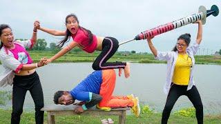 New Trending Comedy Video 2024  Amazing Funny Video Episode 104 By @romafuntv