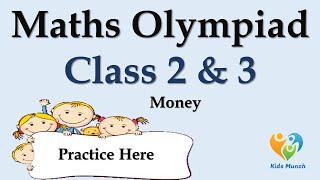 Math Olympiad for class 2 & 3 | Money Questions for Practice for class 2 & 3 | Math Olympiad 2024-25