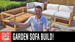 DIY Outdoor Garden Sofa Build - a Step by Step Guide