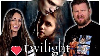 My wife watches TWILIGHT (while TIPSY) for the FIRST time || Movie Reaction