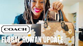 COACH FLORAL ROWAN | UPDATE , BAG CHARMS AND CHAINS 