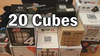 $350 SPEEDCUBE UNBOXING | 20 CUBES!!