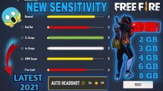 New sensitivity setting for auto headshot || best Sensitivity for free fire || mratulyt