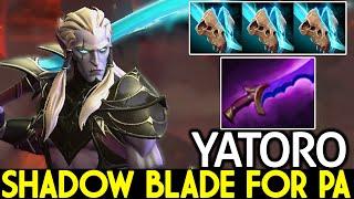 YATORO [Phantom Assassin] Real Ninja Style with Shadow Blade Build Dota 2