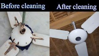 How to Clean a Ceiling Fan | Cleaning celling fan |