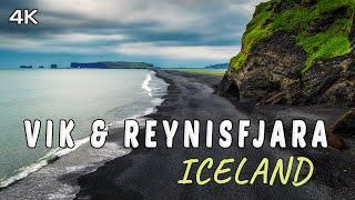 Reynisfjara & Vik, Iceland - 4K Nature Sceneries