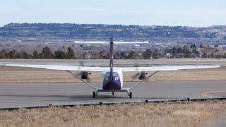 3-day old FedEx Cessna 408 departing from Billings!