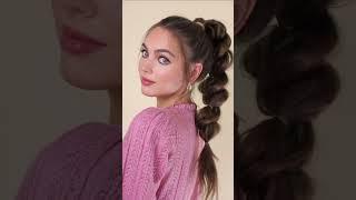 How to: VIRAL Faux Braided Ponytail 