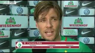 Clemens Fritz im Interview nach Freiburg-Spiel | Werder Bremen 1:3 SC Freiburg | Bundesliga EXTRA!