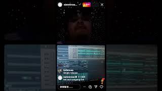 Summrs + Xangang making  a new beat in ig live 12/22/22