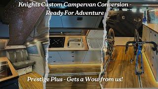 Knights Campervan Conversion. Starlight inside and out. It’s a Wow from us!