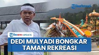 Dedi Mulyadi Tegas Bongkar Taman Rekreasi Milik BUMD di Puncak Bogor, Dituding Jadi Pemicu Banjir