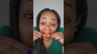 @Bloveslife Pt1 New Smackalicous Hotsauce ️! #mukbang #bloveslife #shorts #jasminesway