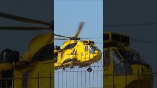 Sea King Comes Home to North Wales - Caernarfon Airport - Historic Helicopters. #aviation