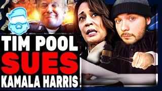 Kamala Harris SUED By Tim Pool & The Woke Left Has RAGING MELTDOWN Over It! Timcast IRL Strikes!