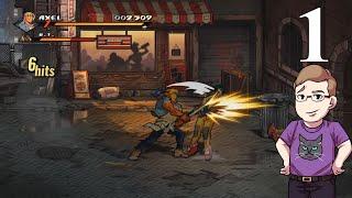 Let's Play Streets of Rage 4 (Blind) Part 1 - Diva and the Comissioner