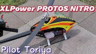 RC helicopter  XLPower PROTOS NITRO Pilot  Toriya