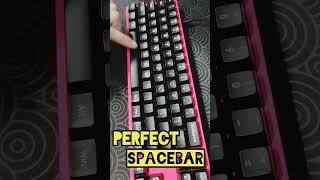 The Perfect Spacebar! #shorts #mechanicalkeyboard