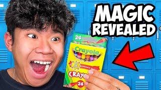 5 EASY MAGIC TRICKS FOR SCHOOL | Magic Revealed