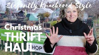 CHRISTMAS THRIFT HAUL! | 2023 Christmas Decor | Thrifting, Goodwill, Vintage Home Decor