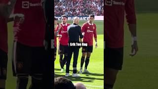 Ten Hag Humiliated Ronaldo  #football #ronaldo