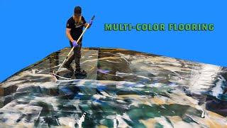 Multi-Color Translucent Epoxy Flooring - Countertop Epoxy - TikTok Live 01/24/24