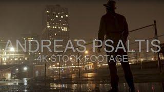 4K Stock Footage of a noir themed scene